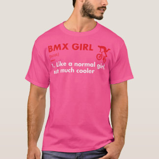 Sport Girl Definition Bmx T-Shirt