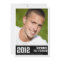 Sport Guy Photo Graduation Party Invitation Black