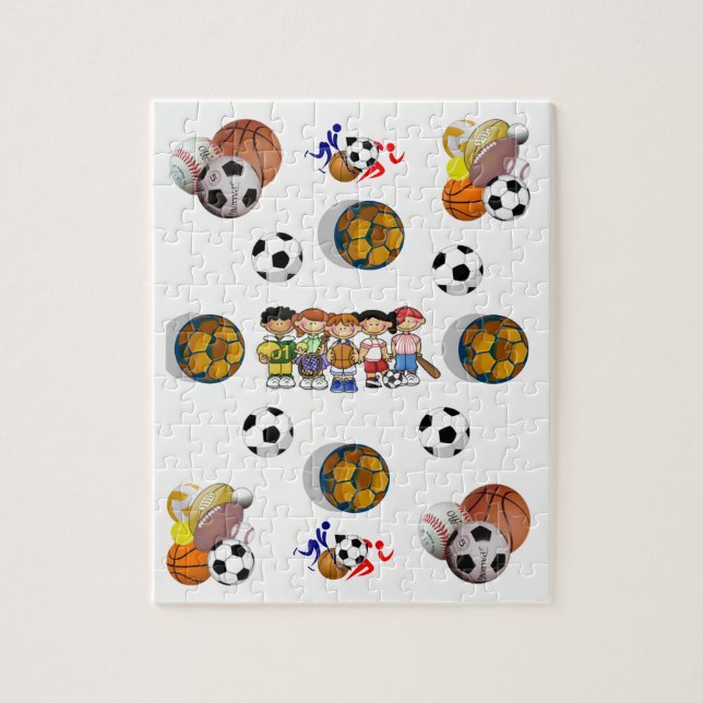 Sport Jigsaw Puzzle (Vertical)
