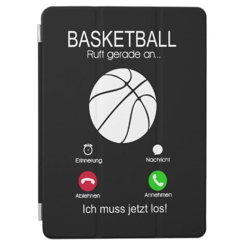 Sport Lover  Basketball  Incoming Call Screen iPad Air Cover