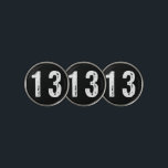 Sport number 13 golf ball marker<br><div class="desc">Sport number 13</div>