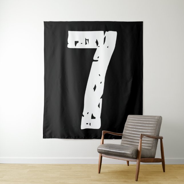 Sport number 7 tapestry (In Situ)