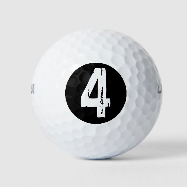 Sport number four golf balls (Front)
