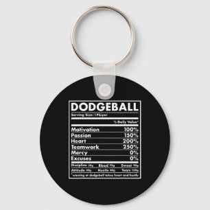 Sport Nutrition Dodgeball  Keychain