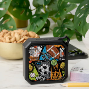 Sport Pattern With Balls Bluetooth Speaker