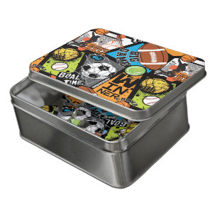 Sport Pattern With Balls Jigsaw Puzzle