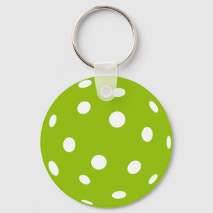 Sport Pickleball green ball Keychain