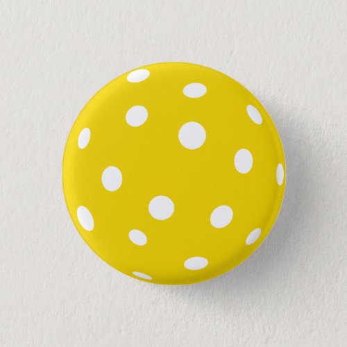 Sport Pickleball yellow ball Button