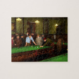 Sport - Pool - Elm Street pool 1912 Jigsaw Puzzle