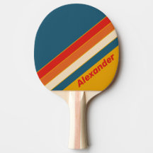 Sport Retro Mustard Striped with Name