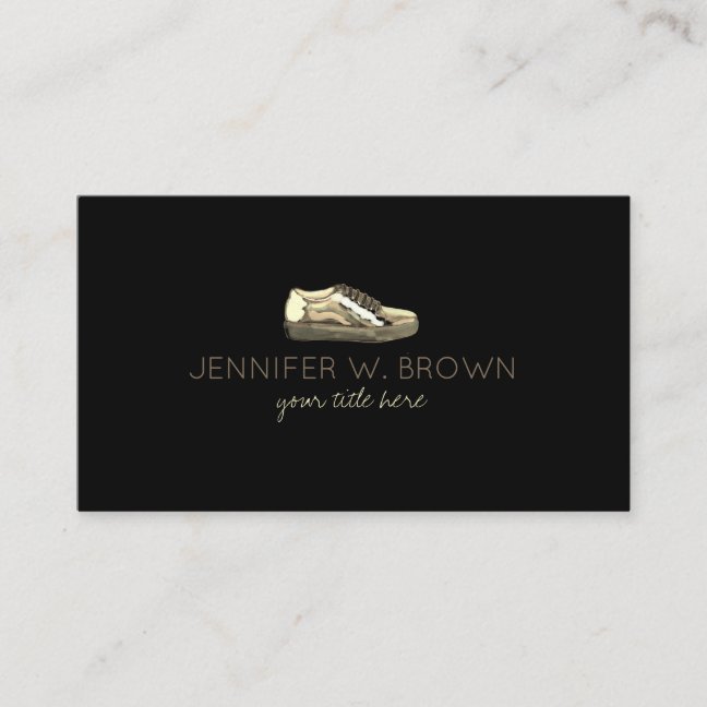 Sport Shoes Fashion Boutique Business Card