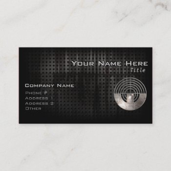 Sport Shooting; Cool Business Card by SportsWare at Zazzle