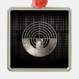 Sport Shooting; Cool Metal Ornament