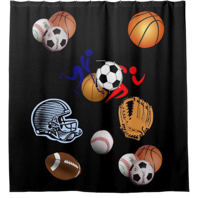 Sport Shower Curtain (Front)