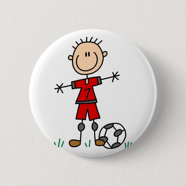 Sport Soccer Button (Front)