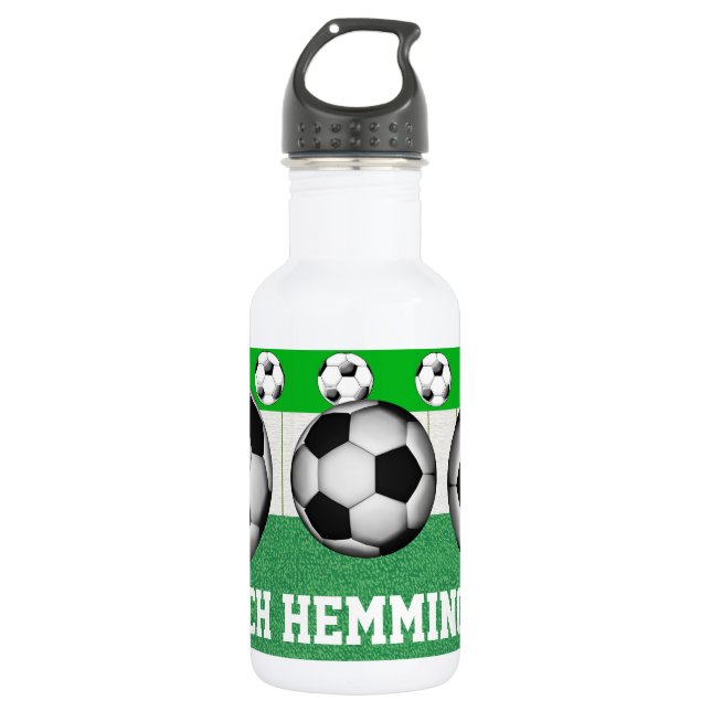 Sport - Soccer - SRF Stainless Steel Water Bottle (Front)