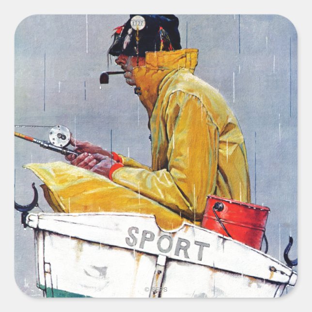 Sport Square Sticker (Front)