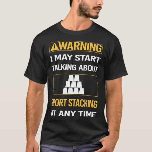 Sport Stacking Cup Stacking Speed Stacking Cups T_Shirt