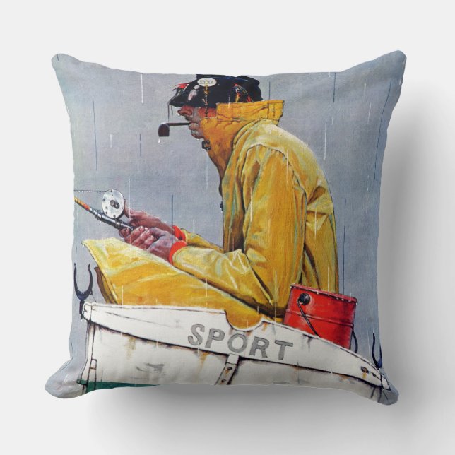 Sport Throw Pillow (Front)