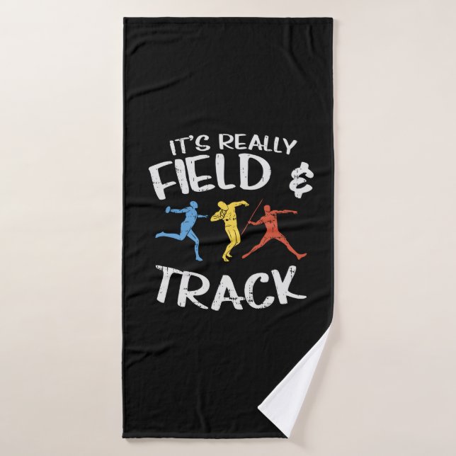 Sport Track And Field Gifts Bath Towel (Bath Towel)