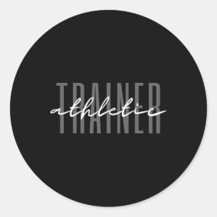 Sport Training Ideas For Cool People Kids Classic Round Sticker