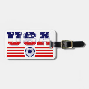 Sport U.S.A SOCCER Luggage Tag