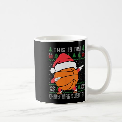 Sport Ugly Design For Men Boys Christmas Basketbal Coffee Mug