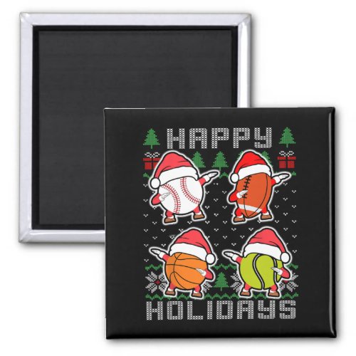 Sport Ugly Design For Men Boys Christmas Basketbal Magnet