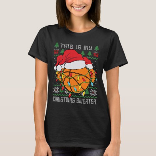 Sport Ugly Design For Men Boys Christmas Basketbal T_Shirt