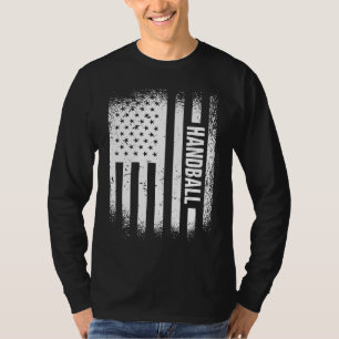 Sport Us Flag Handball  3 T-Shirt