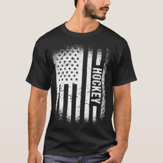 Sport Us Flag Hockey 1 T-Shirt