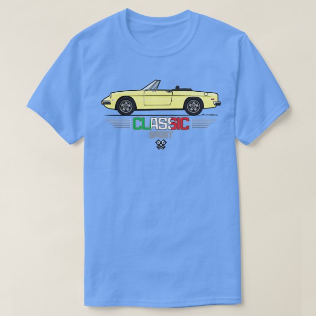 Sport Yellow T-Shirt (Design Front)