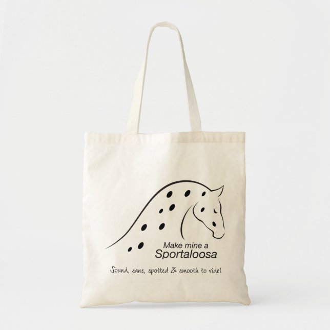 Sportaloosa tote bag (Front)