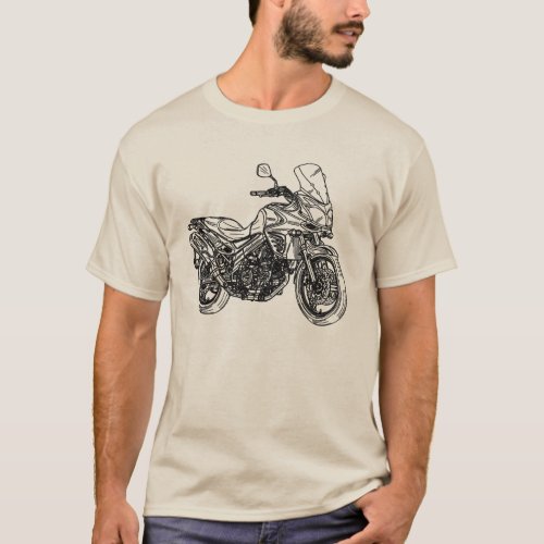 Sportbike Drawing T_Shirt