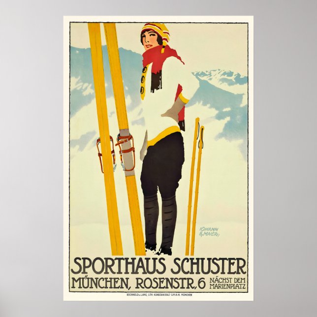 Sporthaus Schuster Sportswear and Sporting Goods Poster (Front)