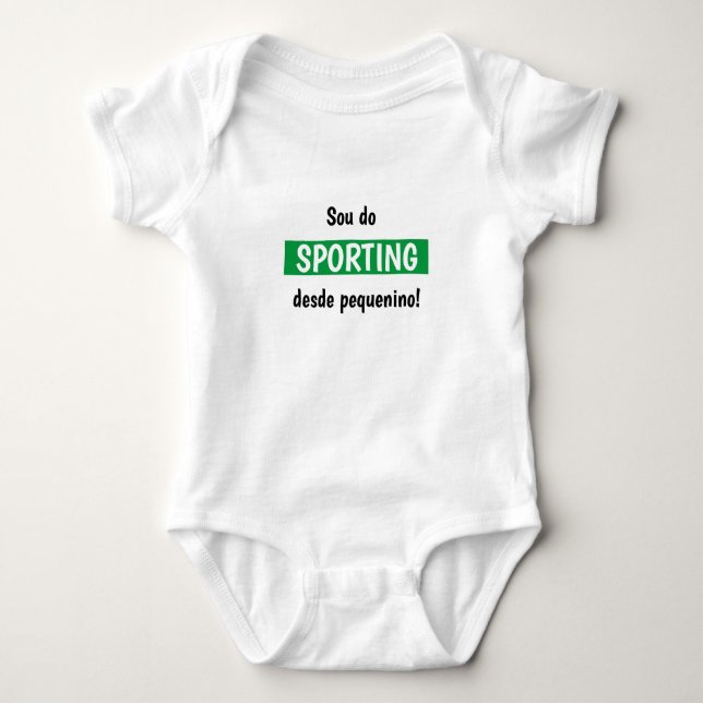 Sporting Baby Jersey Bodysuit (Front)
