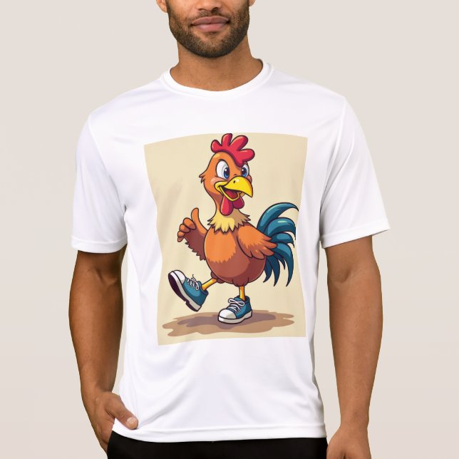 Sporting chicken  T-Shirt (Front)