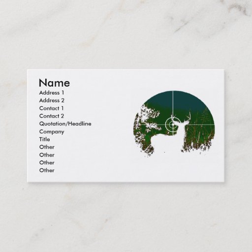 Customizable Sporting Goods Business Card