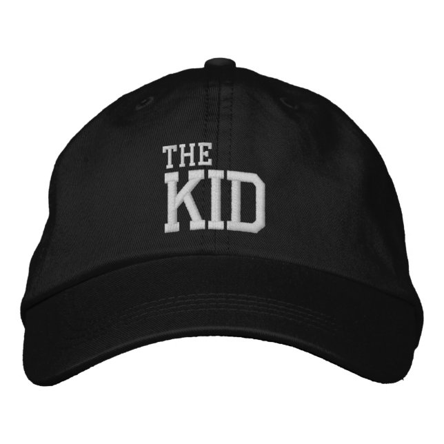 Sporting Goods Golf Accessories THE KID Style Embroidered Baseball Cap (Front)
