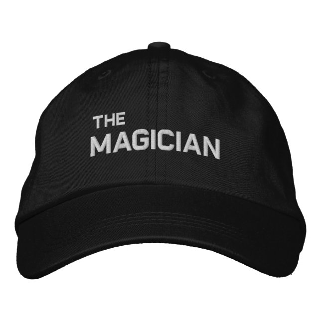 Sporting Goods Golf Accessories THE MAGICIAN Style Embroidered Baseball Cap (Front)