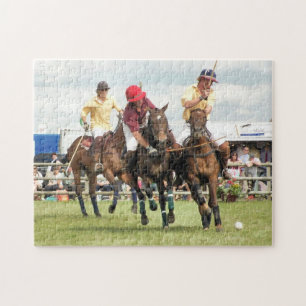 SPORTING HORSES JIGSAW PUZZLE
