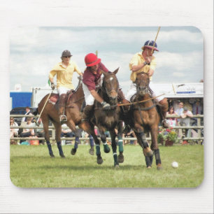 SPORTING HORSES MOUSE PAD