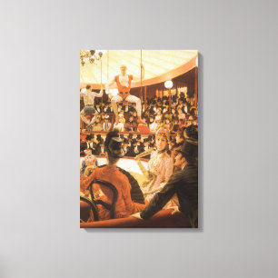 Sporting Ladies (aka Circus Lover) by James Tissot Canvas Print