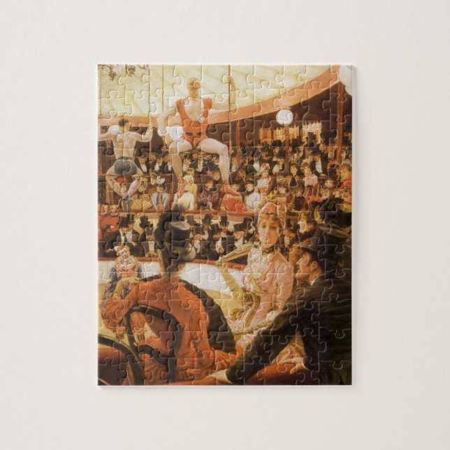 Sporting Ladies (aka Circus Lover) by James Tissot Jigsaw Puzzle (Vertical)