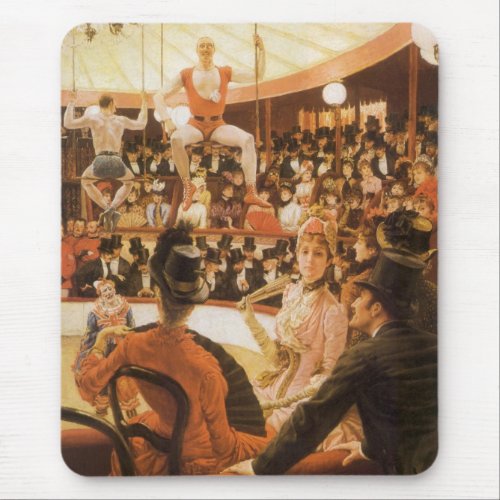 Sporting Ladies aka Circus Lover by James Tissot Mouse Pad