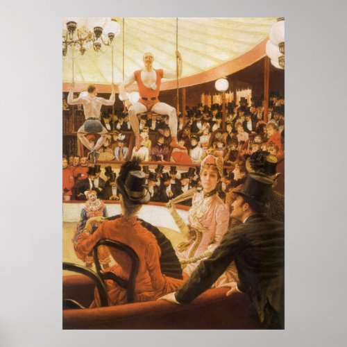 Sporting Ladies aka Circus Lover by James Tissot Poster