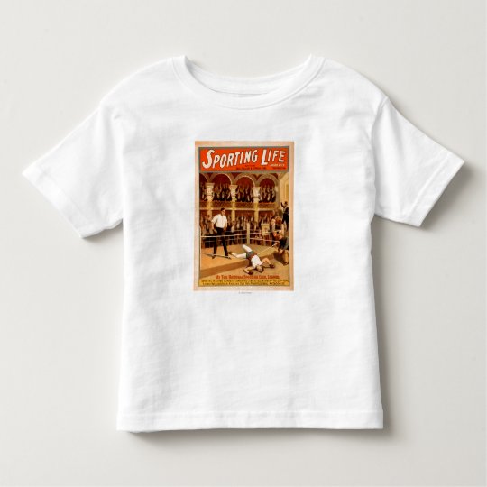 "Sporting Life" Boxing Theatrical Play Poster Toddler T-shirt