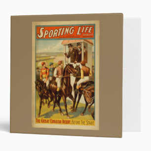 Sporting Life - The Great English Derby Theatre 3 Ring Binder