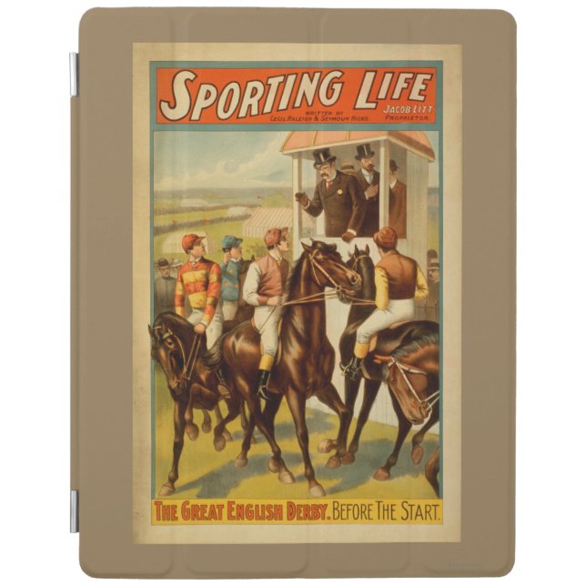 Sporting Life - The Great English Derby Theatre iPad Smart Cover (Front)