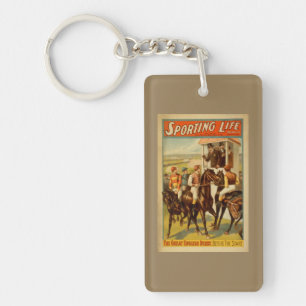 Sporting Life - The Great English Derby Theatre Keychain